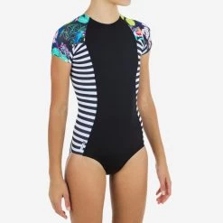 Maillot De Bain 1 Pièce Bleu Corail 8 Maillot De Bain 1 Pièce Bleu Corail -Équipement De Surf maillot de bain 1 piece bleu corail 1