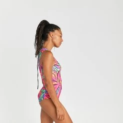 Maillot De Bain 1 Pièce Femme - Carla Longi Violet -Équipement De Surf maillot de bain 1 piece femme carla longi violet 3
