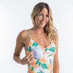 Maillot De Bain 1 Pièce Femme ROXY HAWAI Blanc -Équipement De Surf maillot de bain 1 piece femme roxy hawai blanc 4