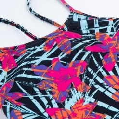 Maillot De Bain 1 Pièce Fille - 100 Hiloe Tropical Party Rose 8 Maillot De Bain 1 Pièce Fille - 100 Hiloe Tropical Party Rose -Équipement De Surf maillot de bain 1 piece fille 100 hiloe tropical party rose 2