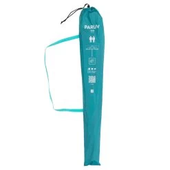 Decathlon PARASOL DE PLAGE PARUV 160 UPF 50+ 2 PLACES - Bleu Vert -Équipement De Surf parasol de plage paruv 160 upf 50 2 places bleu vert 6