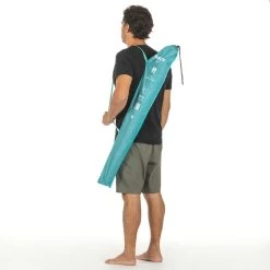 Decathlon PARASOL DE PLAGE PARUV 160 UPF 50+ 2 PLACES - Bleu Vert -Équipement De Surf parasol de plage paruv 160 upf 50 2 places bleu vert 7