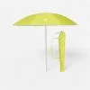 Decathlon PARASOL DE PLAGE PARUV 160 UPF 50+ 2 PLACES - IMPRIMÉ JAUNE -Équipement De Surf parasol de plage paruv 160 upf 50 2 places imprime jaune