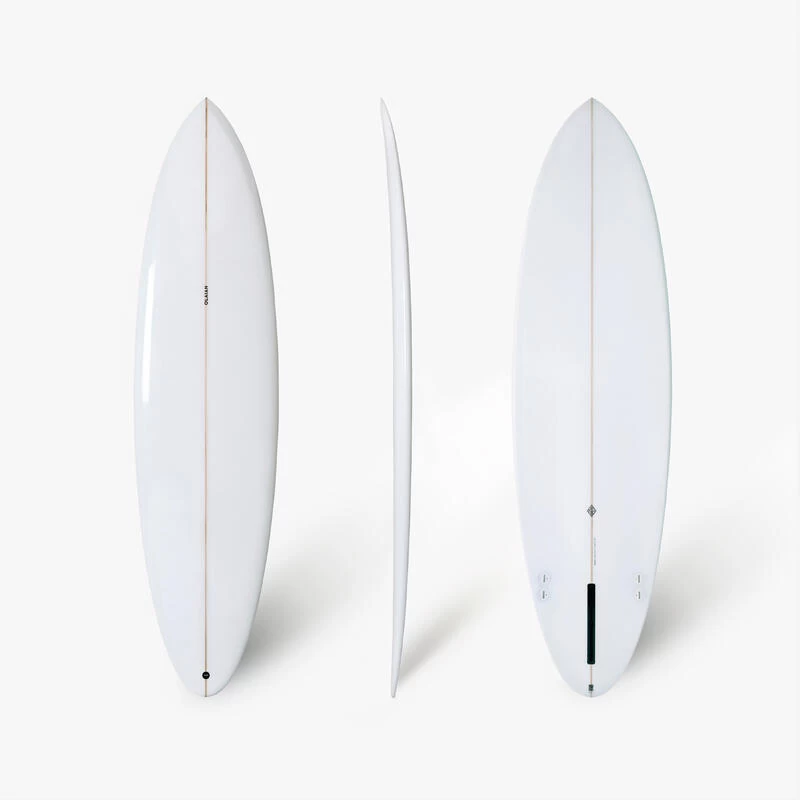 Planche De Surf 6'8" - 900 Mid-length Blanc 3 Planche De Surf 6'8" - 900 Mid-length Blanc