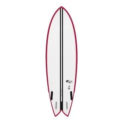 Torq Planche De Surf Fish Bigboy Fish TEC Berry/White 6'6 -Équipement De Surf planche de surf fish bigboy fish tec berrywhite 66 1