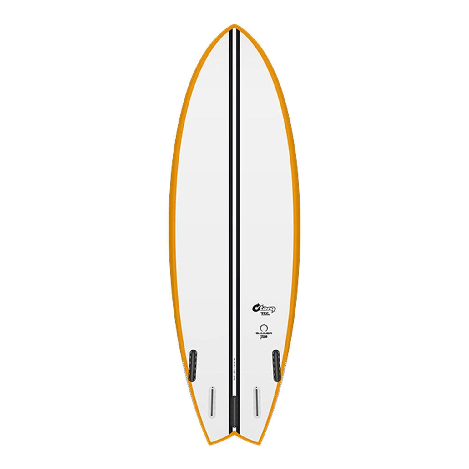 Torq Planche De Surf Fish Summer Fish TEC Orange/White 5'8 4 Torq Planche De Surf Fish Summer Fish TEC Orange/White 5'8 – Image 2