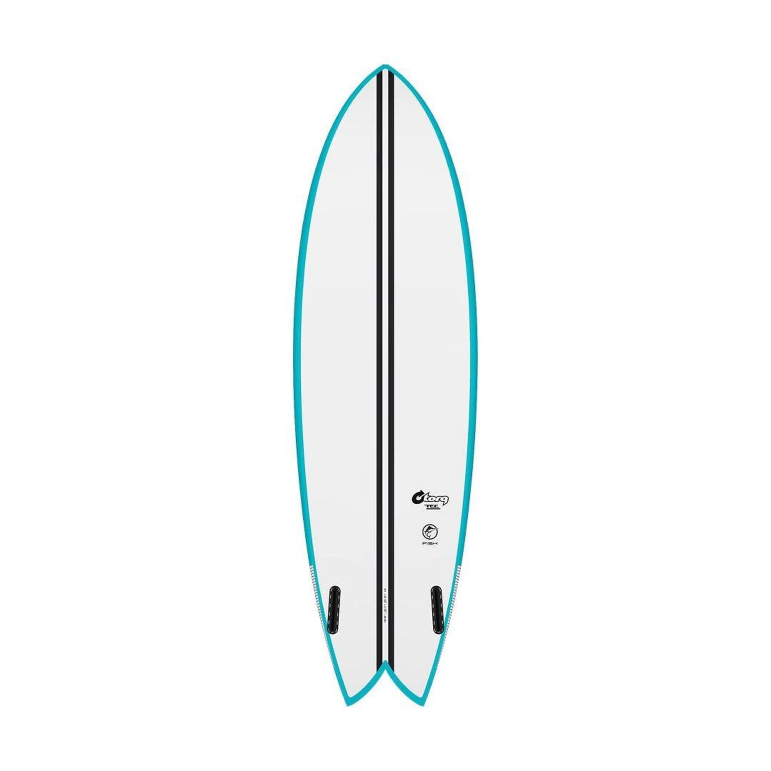 Torq Planche De Surf Fish TEC Teal/White 5'8 4 Torq Planche De Surf Fish TEC Teal/White 5'8 – Image 2