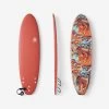 Planche De Surf Mousse 7' - 500 Orange 1 Planche De Surf Mousse 7' - 500 Orange -Équipement De Surf planche de surf mousse 7 500 orange