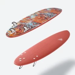 Planche De Surf Mousse 7' - 500 Orange -Équipement De Surf planche de surf mousse 7 500 orange 2