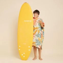 Poncho Surf Enfant 135 à 160 Cm - 550 Jungle -Équipement De Surf poncho surf enfant 135 a 160 cm 550 jungle 8
