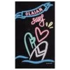 SERVIETTE L PRINT Neon 145x85 Cm 1 SERVIETTE L PRINT Neon 145x85 Cm -Équipement De Surf serviette l print neon 145x85 cm
