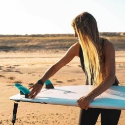 Set D’ailerons Honeycarbon 3 (Thruster) Avec Sac Et Clé -Équipement De Surf set dailerons honeycarbon 3 thruster avec sac et cle 2