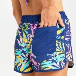 Short De Bain Femme - Tini Cuty Bleu -Équipement De Surf short de bain femme tini cuty bleu 4