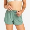 Short De Bain Femme - Tini Kaki -Équipement De Surf short de bain femme tini kaki