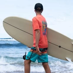 Short De Bain Garçon - 500 Memphis Vert -Équipement De Surf short de bain garcon 500 memphis vert 2