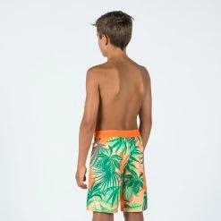 Short De Bain Garçon - 550 Canopy Orange 9 Short De Bain Garçon - 550 Canopy Orange -Équipement De Surf short de bain garcon 550 canopy orange 2