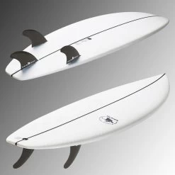 SHORTBOARD 900 5'5" 24 L . Livrée Avec 3 Ailerons FCS2 -Équipement De Surf shortboard 900 55 24 l livree avec 3 ailerons fcs2 4