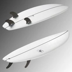 SHORTBOARD 900 6'3" 35 L . Livrée Avec 3 Ailerons FCS2 -Équipement De Surf shortboard 900 63 35 l livree avec 3 ailerons fcs2 3