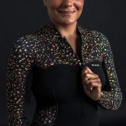 Shorty Culotte Manches Longues Front Zip LEO -Équipement De Surf shorty culotte manches longues front zip leo 4