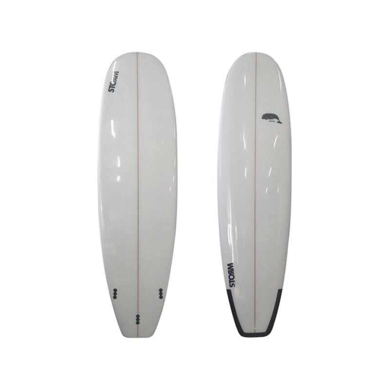 STORM Surfboard - Mini Malibu - 7'6 - Beluga D13 3 STORM Surfboard - Mini Malibu - 7'6 - Beluga D13
