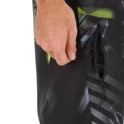 Surf Boardshort Long 500 Jungle Grey -Équipement De Surf surf boardshort long 500 jungle grey 3