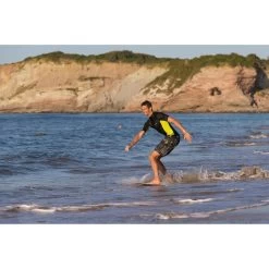 Surf Boardshort Long 500 Jungle Grey -Équipement De Surf surf boardshort long 500 jungle grey 6