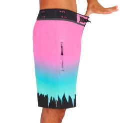 Surf Boardshort Long 900 Grungy Pink. -Équipement De Surf surf boardshort long 900 grungy pink 4