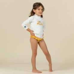 T-shirt Anti UV Bébé Manches Longues Imprimé Savane -Équipement De Surf t shirt anti uv bebe manches longues imprime savane 2