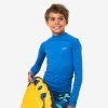 Tee Shirt Anti Uv Enfant Manches Longues Bleu -Équipement De Surf tee shirt anti uv enfant manches longues bleu
