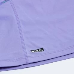 Tee Shirt Anti Uv Manches Longues Fille - 500 Orchid Violet -Équipement De Surf tee shirt anti uv manches longues fille 500 orchid violet 4