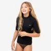 Top Solaire Anti UV Junior Noir -Équipement De Surf top solaire anti uv junior noir