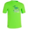 Water Tee Shirt Anti UV Surf Enfant Vert Imprimé