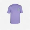 Water Tee Shirt Junior Manche Courte Ibiscus Violet -Équipement De Surf water tee shirt junior manche courte ibiscus violet